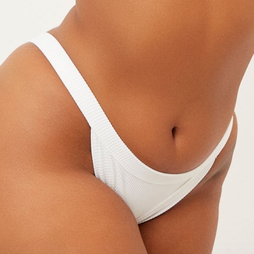 Frankies bikinis “Cole” bottoms in white